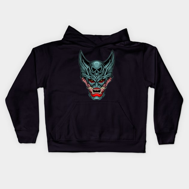 epic demon Kids Hoodie by sugiartoss_